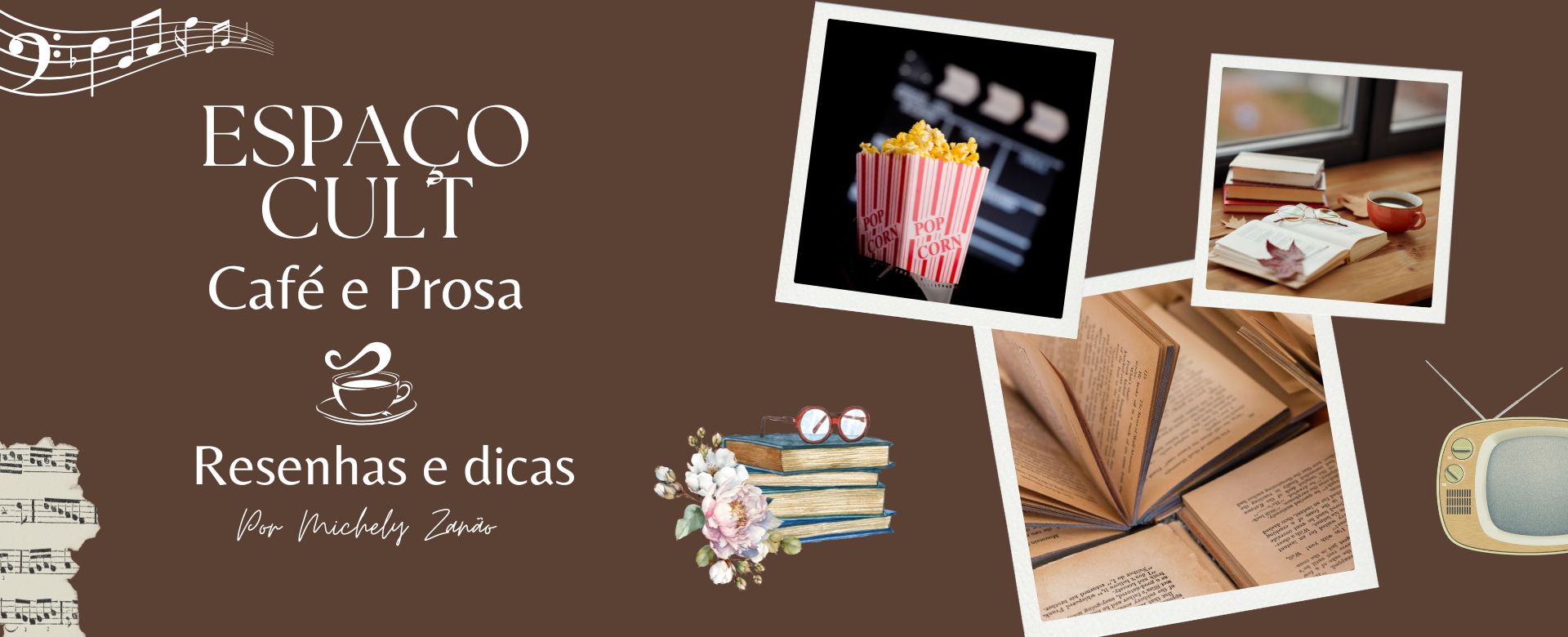 Pegue sua xícara de café e venha conhecer explorar as dicas de cultura sob o olhar intimista de Michely Zanão! Aqui, você lerá resenhas e críticas de livros, filmes, séries e músicas que fazem parte do universo dos amantes de História e estética vintage. Vamos desvendar a magia dos museus, cafés, livrarias, feiras e conhecer produtores de conteúdo digital que enriquecem nossa experiência cultural. Cada indicação é uma oportunidade de descobrir novas histórias e conexões, ampliando nosso olhar sobre o mundo. Venha se inspirar e trocar ideias sobre arte, entretenimento e criatividade. Juntos, vamos celebrar a cultura em todas as suas formas